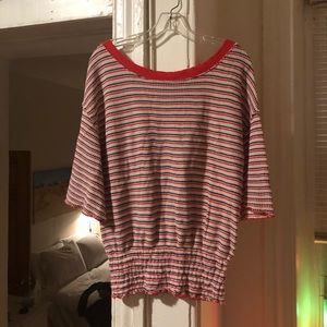 Free People fine knit top